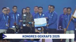 Kawendra Lukistan Kembali Terpilih sebagai Ketua Umum GEKRAFS 2025-2030