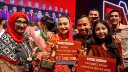Putri Danpaspampres Mayjen Edwin Sumanta Juara Abang None Jakarta Utara