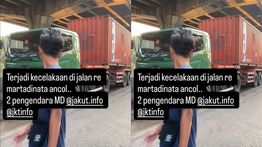 Kecelakaan Maut di Jakut, 2 Pemotor Tewas Mengenaskan Usai Terlindas Truk