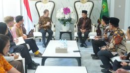 Menag dan Dubes Inggris Bahas Kerja Sama Pendidikan, Dorong Santri Go Internasional