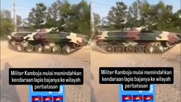 Perang Makin Memanas, Kamboja Kirim Tank Menuju Perbatasan Thailand