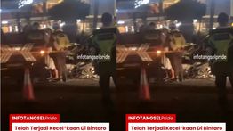 VIDEO: Kecelakaan Mengerikan Mobil Sampai Ringsek di Bintaro