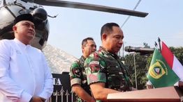 Panglima TNI Resmikan Monumen Helikopter SA-330 Puma, Warisan Pengabdian di Langit Indonesia