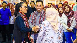 Kapolri Tinjau Bazar Kreasi Bhayangkari Nusantara, Harap Dorong Pertumbuhan UMKM