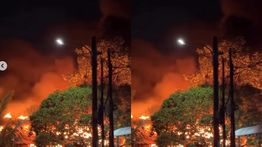 Kebakaran Mengerikan Hantam Bangunan di Bintaro Pagi Ini