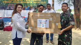 Potret Serbuan Teritorial Kodam Jaya Jayakarta di Kepulauan Seribu Bersama Warga