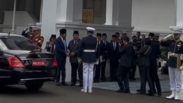 Prabowo Terima Langsung Kunjungan PM Malaysia di Istana Merdeka Jakarta