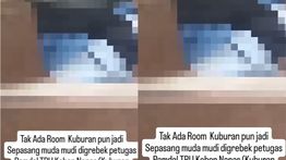 Gila! Sejoli Hubungan Intim di Kuburan Cina Cipinang