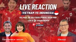 LIVE REACTION BERHADIAH!: Final Piala AFF U-23 Indonesia Vs Vietnam, Hanya di Nusantara TV
