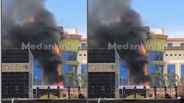 VIDEO: Penyebab Pasti Kebakaran Asrama Haji Medan