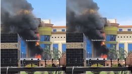 Asrama Haji Medan Kebakaran Siang Ini