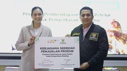 BAZNAS Bersama Tentang Anak Kerja Sama Program Sedekah Penjualan Produk