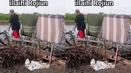 VIDEO: Miris! Warga di Indramayu Gotong Jenazah Pakai Bambu dan Sarung