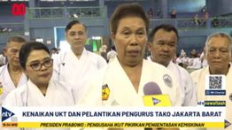 Meriah! 800 Peserta Mengikuti Ujian Kenaikan Tingkat di Karate Do Tako Indonesia