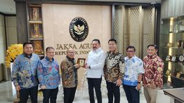 Direksi Nusantara TV Audiensi dengan Jaksa Agung, Dukung Penguatan Kejagung