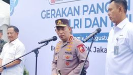 Kapolri Perintahkan Jajarannya Usut Pembakaran Mobil Polri Saat Demo Ricuh di Pati