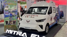 Dukung Mobilitas Darurat Berkelanjutan, Wuling Mitra EV Ambulans Mejeng di EDRR Indonesia 2025