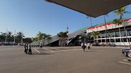 Suasana Gedung DPR Jelang Sidang Tahunan Perdana Prabowo