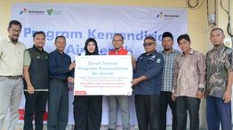 Pertamina Drilling Bangun Sumur Air Bersih, Akan Dimanfaatkan oleh 58 Kepala Keluarga di Minas Jaya