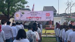 NT Corp Gelar Upacara Peringatan HUT ke-80 RI