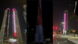 Merah Putih Berkibar di Gedung Tertinggi Dunia, Burj Khalifa 