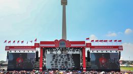 Gelar Panggung Hiburan di Monas, BRI Turut Sukseskan Pesta Rakyat & Karnaval HUT ke-80 RI