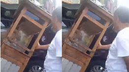 Toyota Calya Hantam Warung dan Kendaraan di Sukabumi, Korban Luka-luka