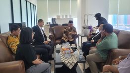 Mendikdasmen Abdul Mu’ti Kunjungi Nusantara TV