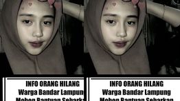 Tri Utami, Gadis Cantik Asal Bandar Lampung Dinyatakan Menghilang