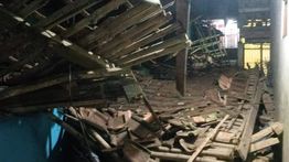 Madrasah Ambruk di Sukabumi Usai Diguyur Hujan Deras Disertai Angin