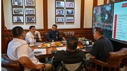 Seskab Teddy dan Menpora Bahas Persiapan Merdeka Run 8.0K
