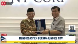 Mendikdasmen Abdul Mu'ti jadi Narasumber Program DonCast di Nusantara TV