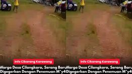 Mayat Berbaju Batik dengan Wajah Dilakban Gegerkan Warga Karawang Pagi Ini