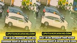 Detik-detik Penculikan Pembunuhan Pria Berbaju Batik dengan Wajah Dilakban