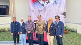 Mentrans Iftitah Lepas Tim Ekspedisi Patriot Unpad, Bangun Kawasan Transmigrasi