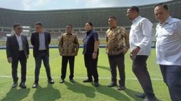 Erick Thohir Kasih Kode Banten Siap Jadi Tuan Rumah Laga Timnas