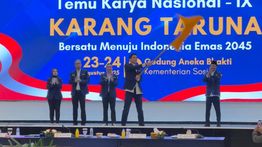 Budi Djiwandono Terpilih jadi Ketum Karang Taruna secara Aklamasi