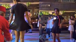 Abidzar Pakai Baju Renang Wanita Saat Hadir di Acara Ultah Davina Karamoy