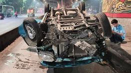 Mobil Ringsek Terlibat Kecelakaan di Rawamangun Jakarta Timur