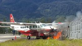 Pesawat Milik Pemkab Puncak Terbakar di Bandara Ilaga, Tak Ada Korban Jiwa