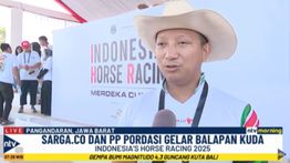 Kolaborasi SARGA.CO-PP Pordasi Gelar Kejuaraan Balap Kuda Tingkat Nasional di Pangandaran