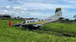 Pesawat Bunga Persada Alami Kecelakaan di Bandara Timika, Penyebabnya Gagal Mesin saat Mendarat