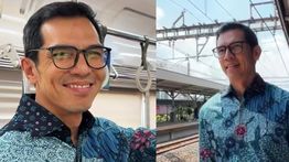 Adrian Maulana Beri Tips Naik KRL dari Bintaro ke DPR