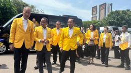 Bahlil dan Pengurus Inti Golkar Sambangi Istana Bertemu Prabowo