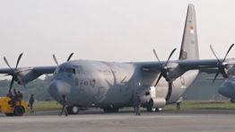 Hercules A-1343 Terbang ke Yordania, Bantu Perkuat Misi Kemanusiaan dari Indonesia ke Gaza