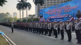 Polda Metro Kerahkan 4.531 Personel Gabungan untuk Amankan Aksi Buruh di DPR
