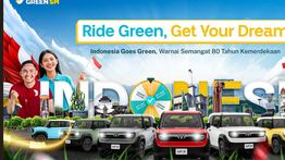 Rayakan 80 Tahun Kemerdekaan RI, Wujudkan Impian di Grand Draw ‘Ride Green Get Your Dream’