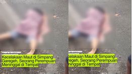 Pemotor Wanita Tewas di Simpang Garegeh Sumbar Pagi Ini, Tergeletak Bersimbah Darah