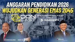 Anggaran Pendidikan 2026 Wujudkan Generasi Emas 2045