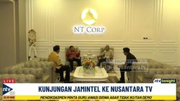 Jamintel Reda Manthovani Kunjungi Nusantara TV, Jalin Sinergi untuk Program "Jaga Desa"